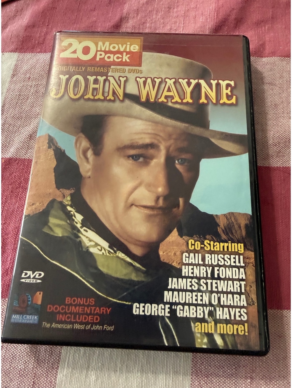 20 Movie Pack DVD set of John Wayne westerns